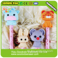 3D Cute 12 chinese dierenriem vormige gum, gum Rubber